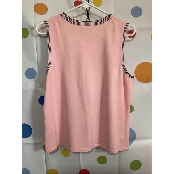 NEW Judith Hart Silk Blend Sweater Shell Pink Size Large Silk Blend 🍃🌸 - Picture 9 of 10